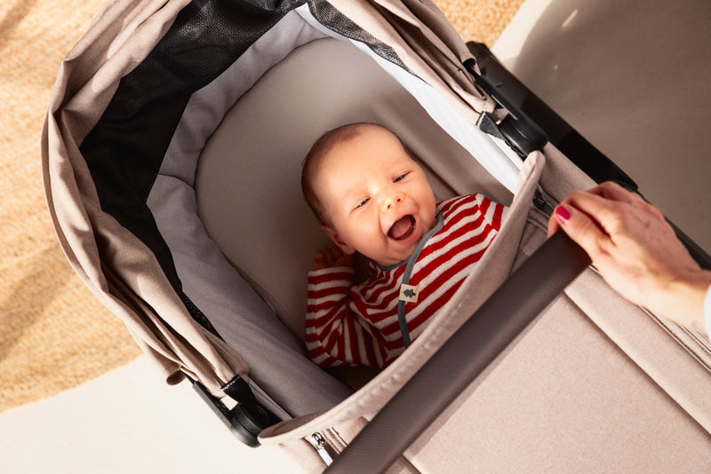 Joolz Aer2 with Carrycot - Sandy Taupe