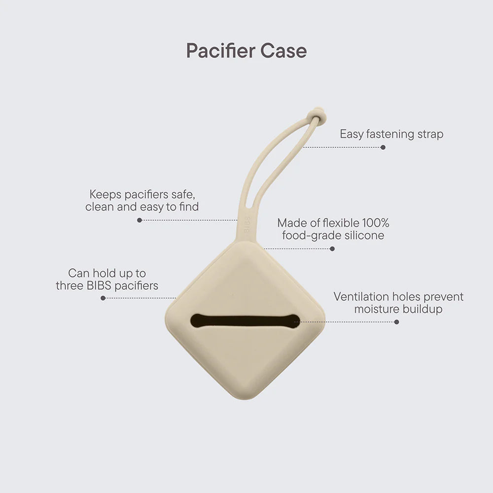 BIBS Dummy Case - Blush