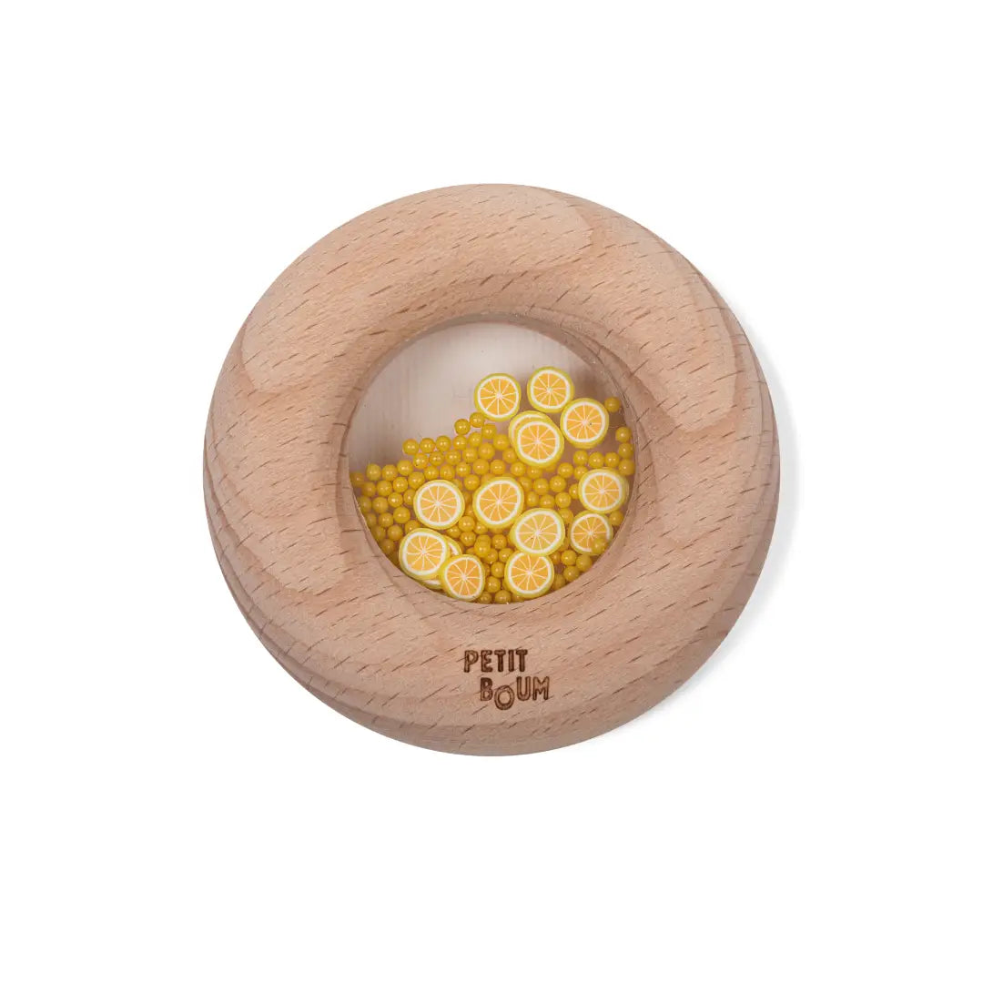 Petit Boum Sensory Donut - Lemons