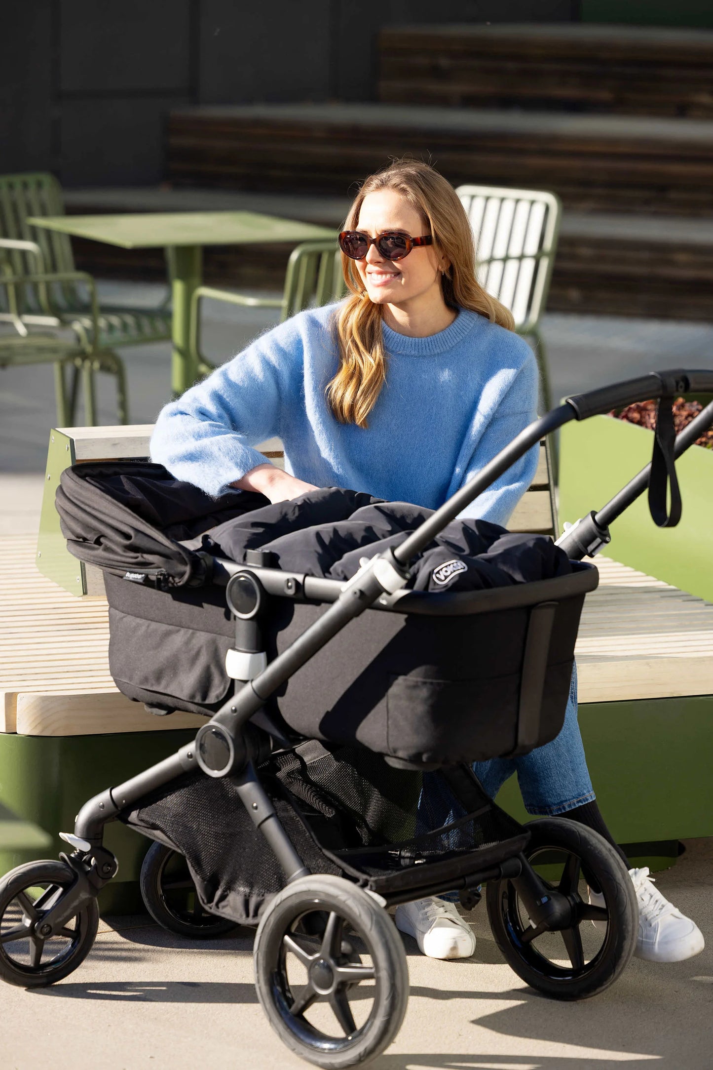 Voksi Explorer Warm Footmuff - Black