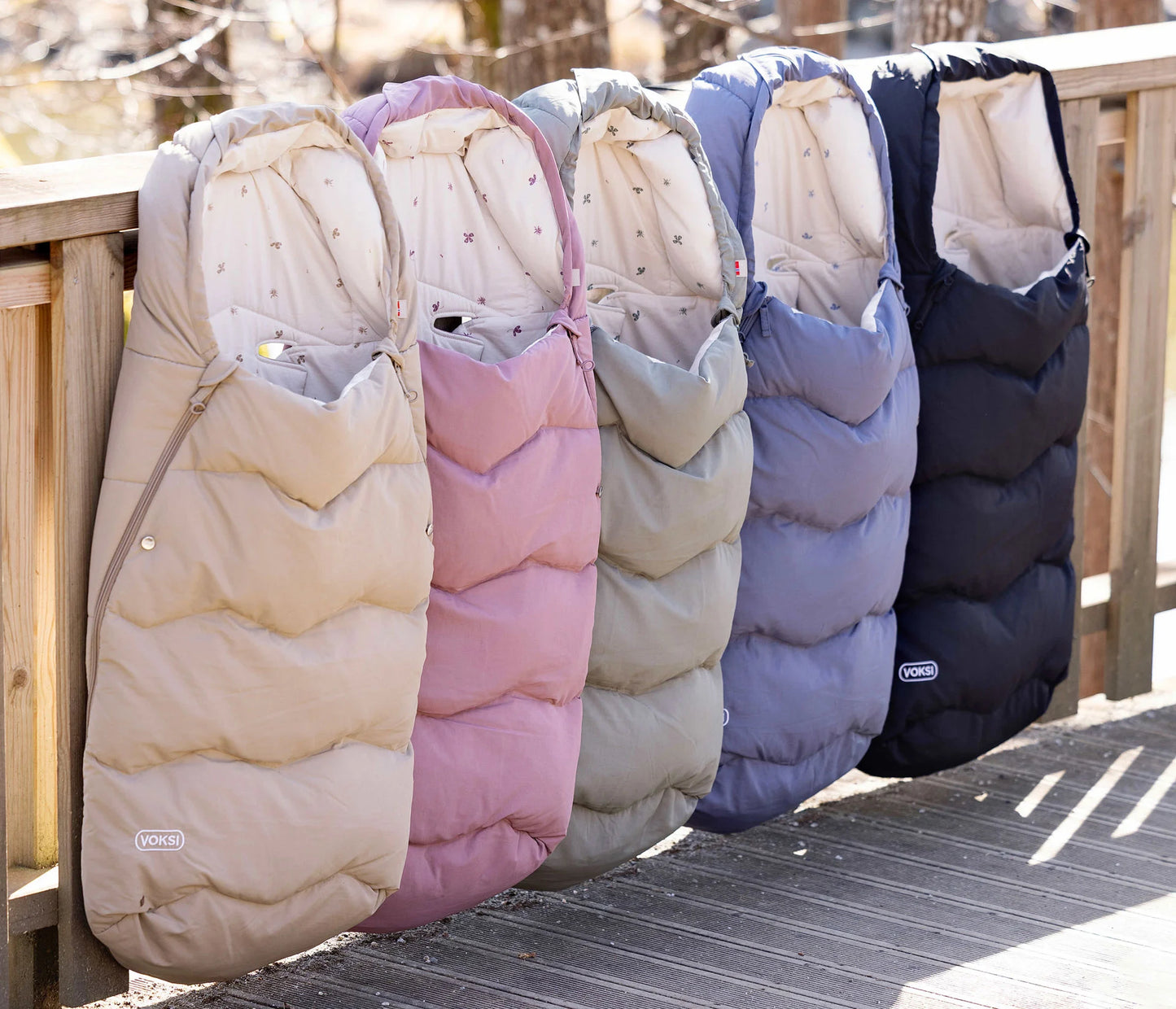 Voksi Explorer Warm Footmuff - Grape