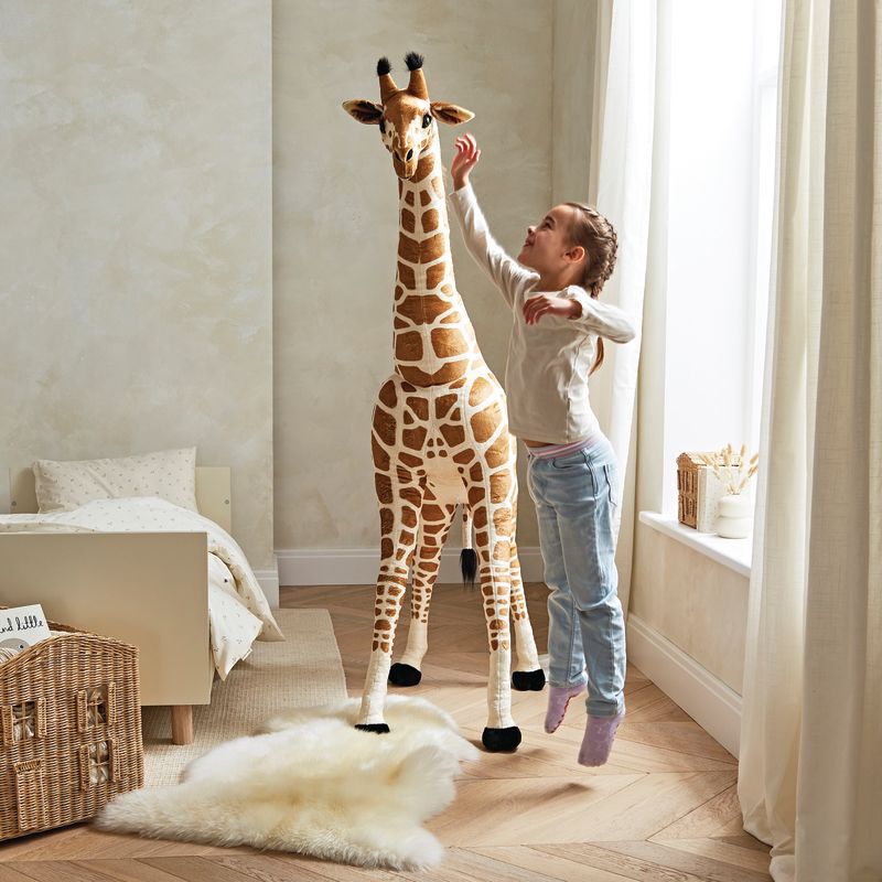 CuddleCo Medium Standing Giraffe Stuffed Animal