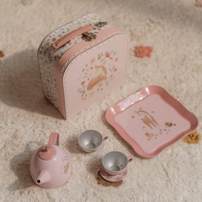 Little Dutch Fairy Garden Tea Set in Suitcase