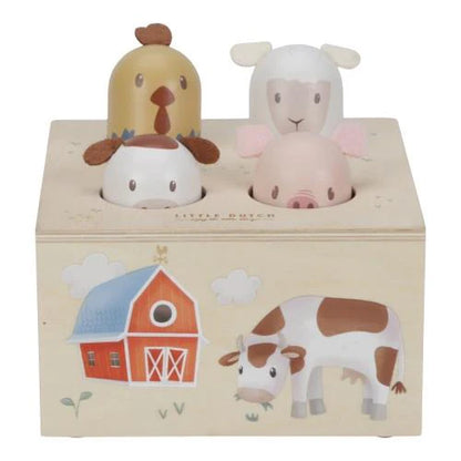 Little Dutch Wooden Pop Up Toy - Little Farm