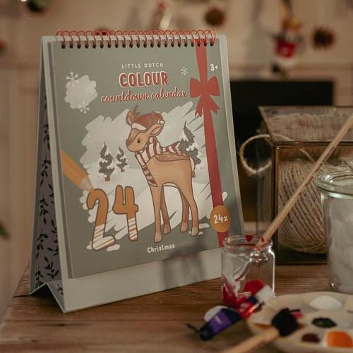 Little Dutch Christmas Colouring Countdown Calendar