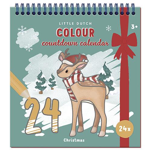 Little Dutch Christmas Colouring Countdown Calendar