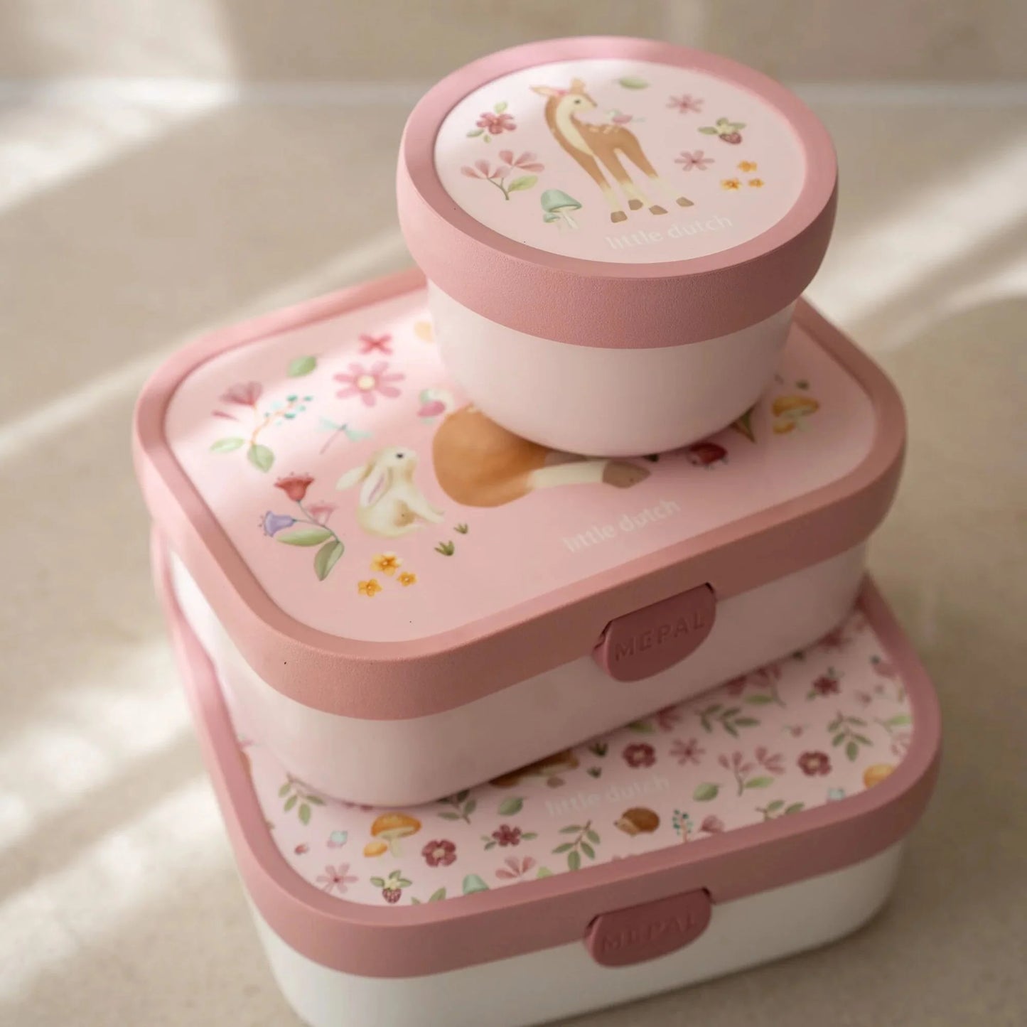 Little Dutch x Mepal Fruitbox 300ml - Fairy Garden