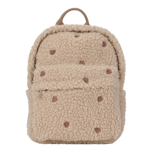 Little Dutch Teddy Backpack - Taupe