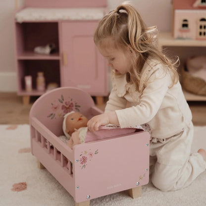 Little Dutch Wooden Doll Bed