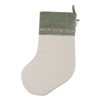 Little Dutch Christmas Stocking with Embroidery