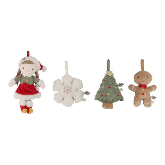 Little Dutch Christmas Hanging Decorations - Rosa
