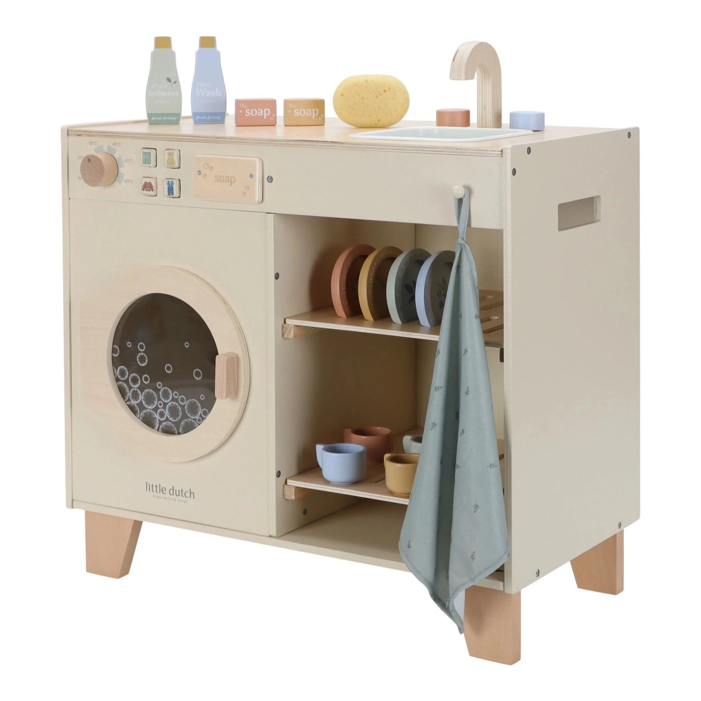 Little Dutch Wooden Washing Machine