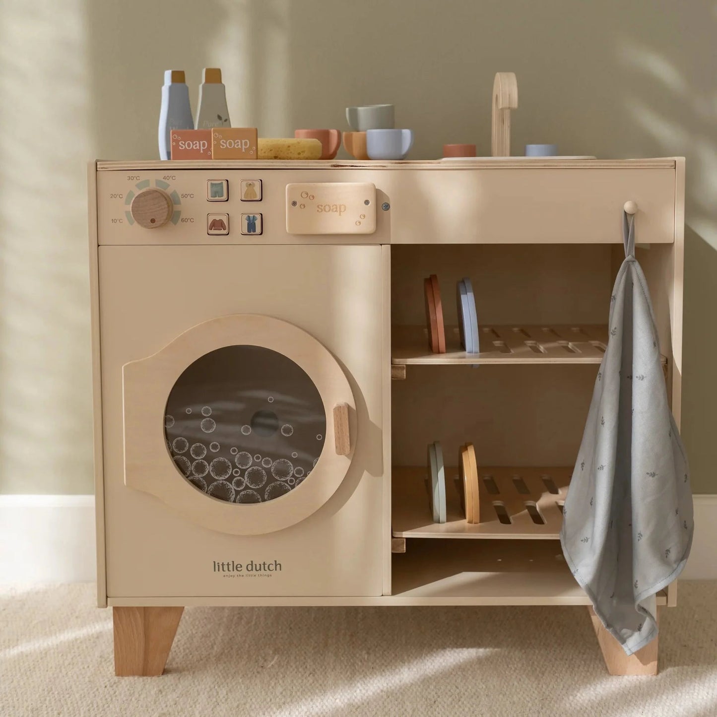 Little Dutch Wooden Washing Machine