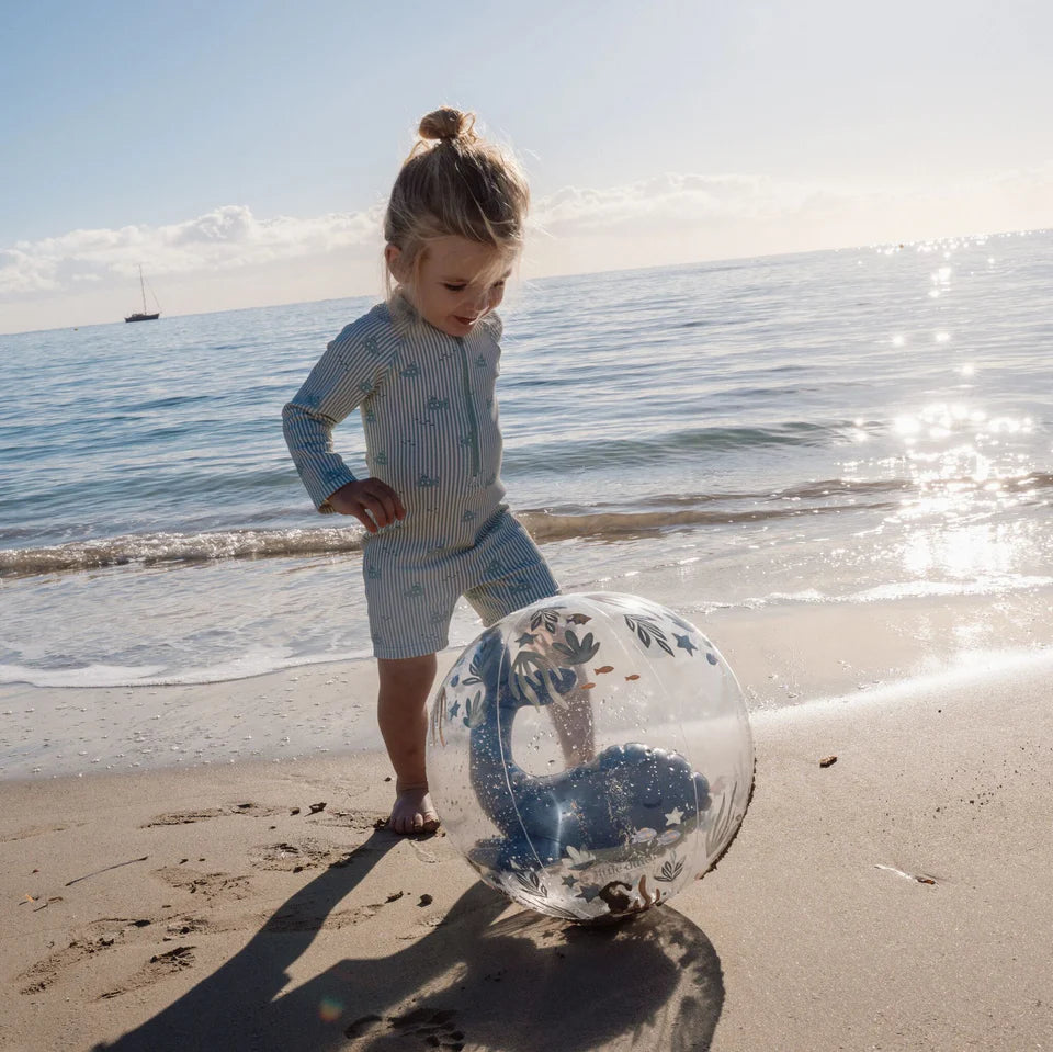 Little Dutch 3D Beach Ball - Ocean World Whale
