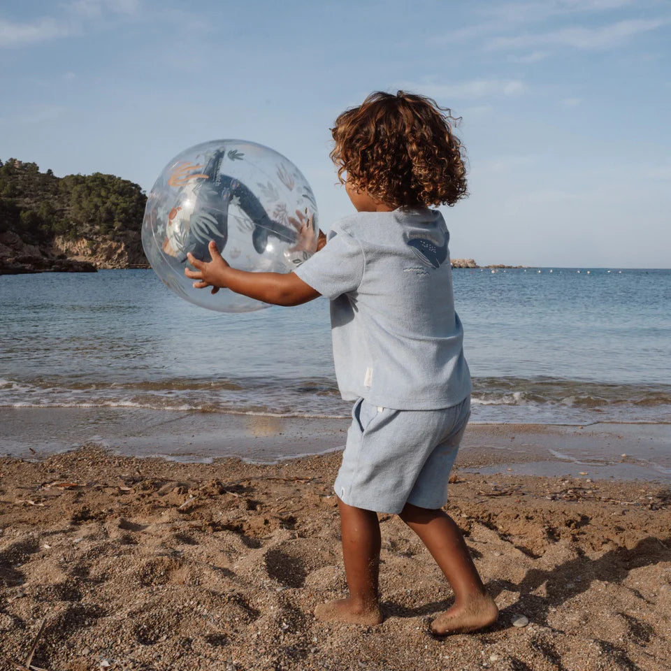 Little Dutch 3D Beach Ball - Ocean World Whale