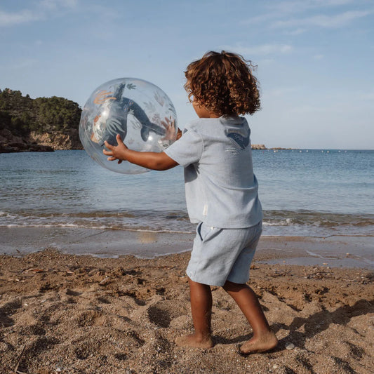 Little Dutch 3D Beach Ball - Ocean World Whale