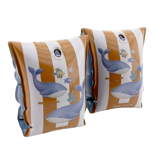 Little Dutch Swimming Armbands - Ocean World Brown
