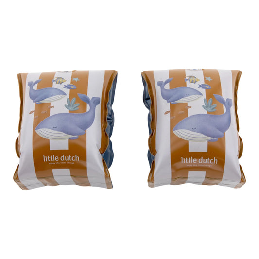 Little Dutch Swimming Armbands - Ocean World Brown