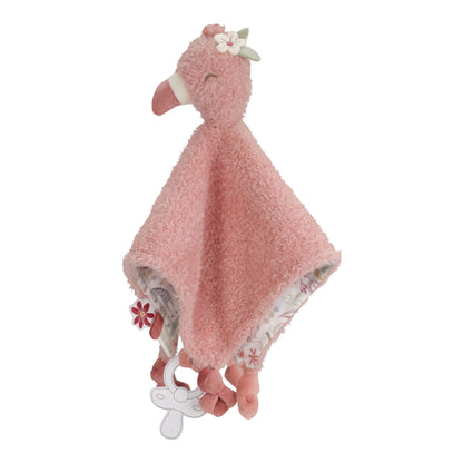 Little Dutch Cuddle Cloth - Safari Friends Flamingo