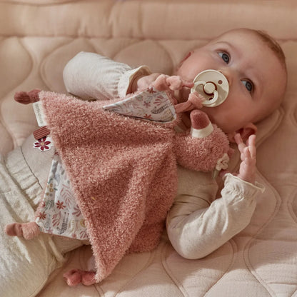 Little Dutch Cuddle Cloth - Safari Friends Flamingo