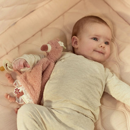 Little Dutch Cuddle Cloth - Safari Friends Flamingo