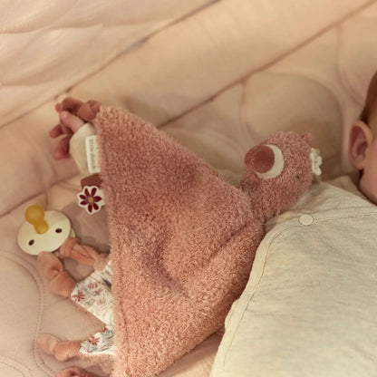 Little Dutch Cuddle Cloth - Safari Friends Flamingo
