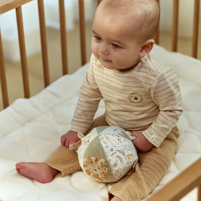 Little Dutch Soft Activity Ball - Safari Friends