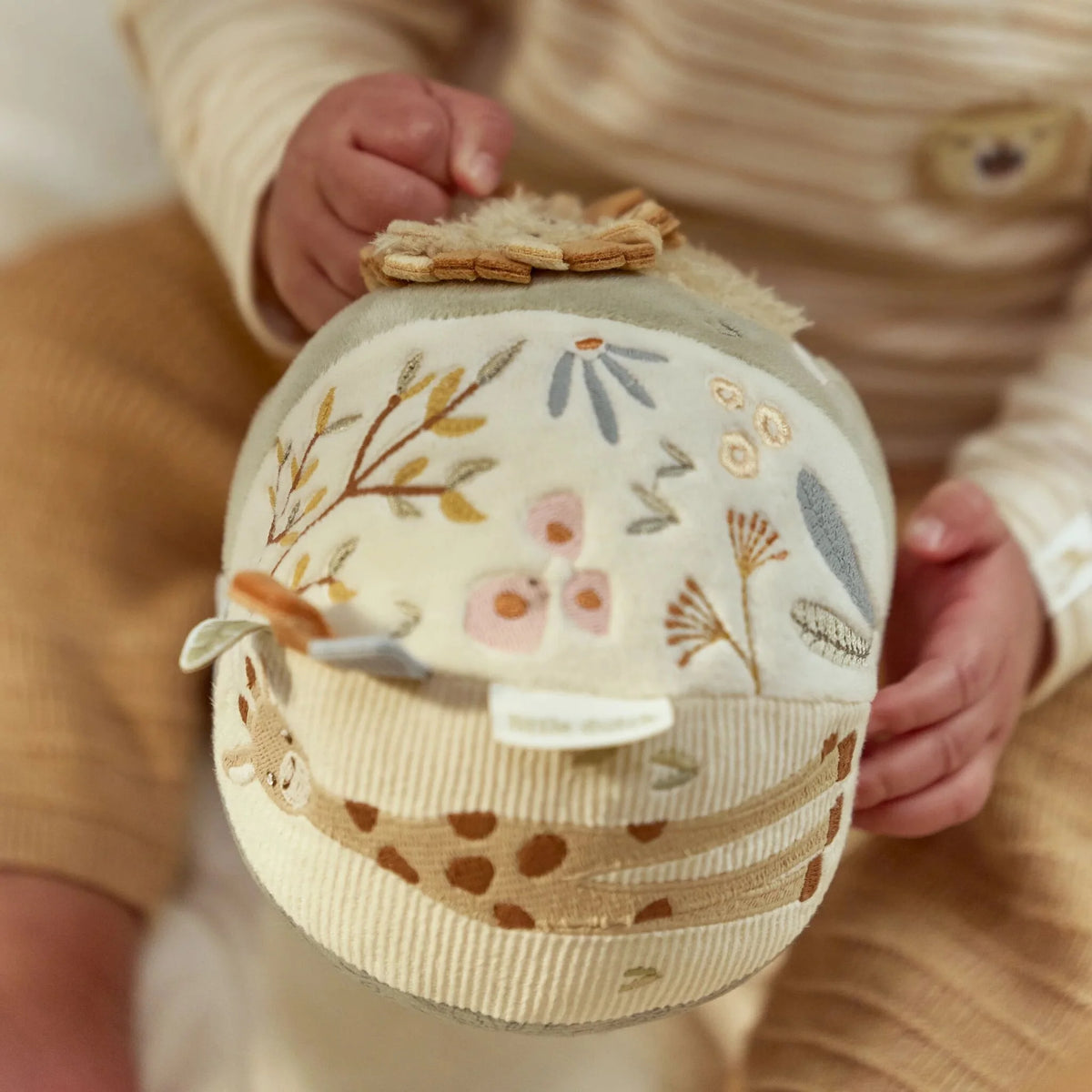 Little Dutch Soft Activity Ball - Safari Friends