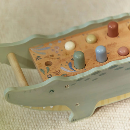 Little Dutch Wooden Hammer Bench - Safari Friends