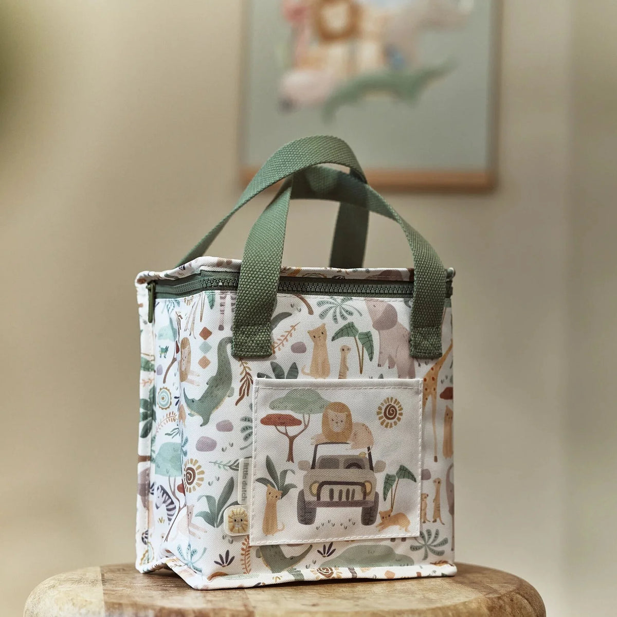 Little Dutch Cooler Bag - Safari Friends
