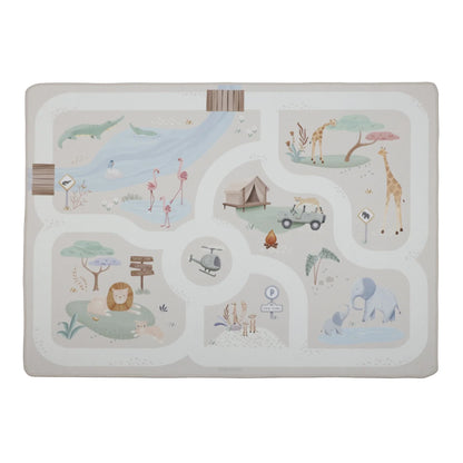 Little Dutch Car Play Mat - Safari Friends