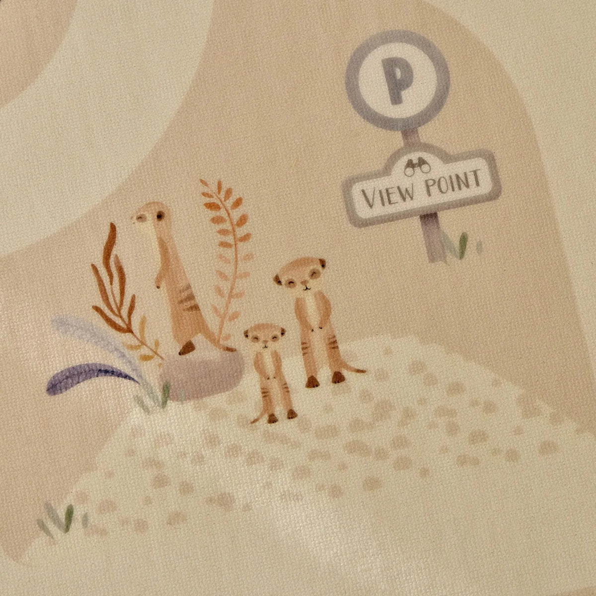 Little Dutch Car Play Mat - Safari Friends