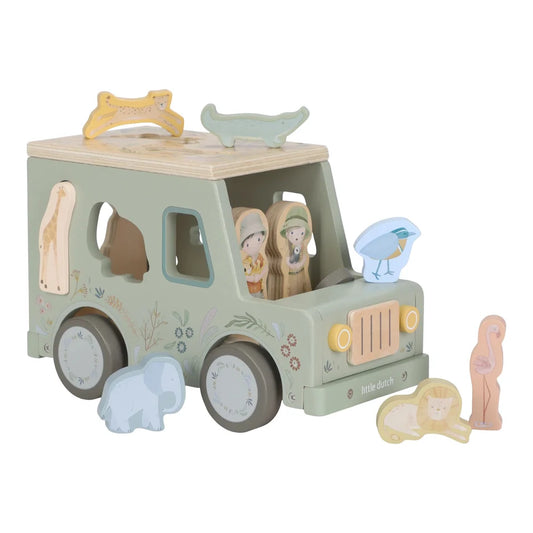 Little Dutch Safari Car Shape Sorter