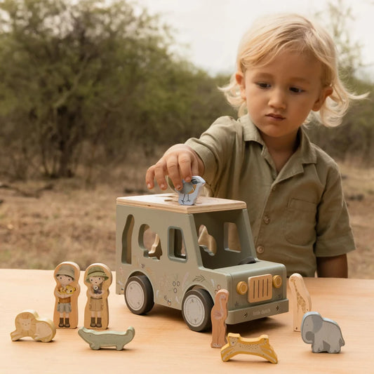 Little Dutch Safari Car Shape Sorter