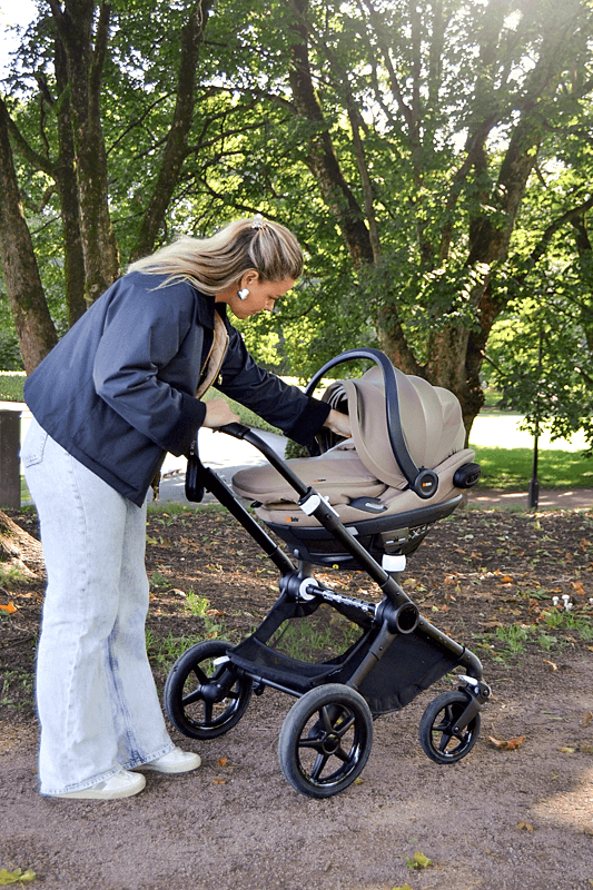 BeSafe Go Beyond Wind & Weather Car Seat Cover - Dark Sand