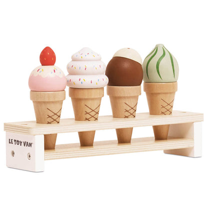 Le Toy Van Ice Cream Cones & Stand