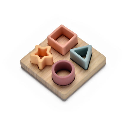 Jumini Silicone Puzzle - Shape Sorting