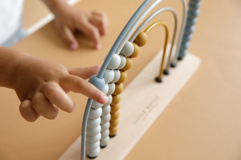 Little Dutch Rainbow Abacus Blue image 2