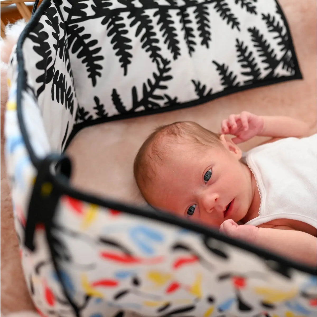 Etta Loves Plant Print Sensory Strip - Reversible - Birth To 12 Months