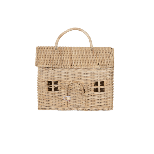 Olli Ella Rattan Casa Clutch image 1