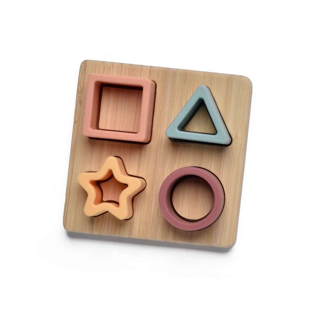 Jumini Silicone Puzzle - Shape Sorting