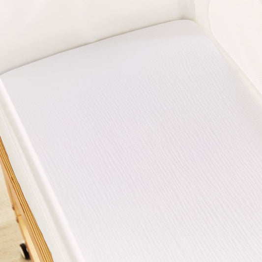 CuddleCo Universal Co-Sleeper Bedside Crib Sheets - Cashmere Waffle