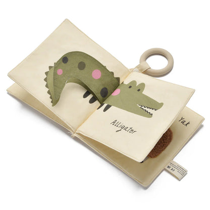 Jumini Baby Cloth Book - Safari