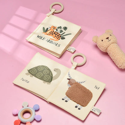 Jumini Baby Cloth Book - Safari