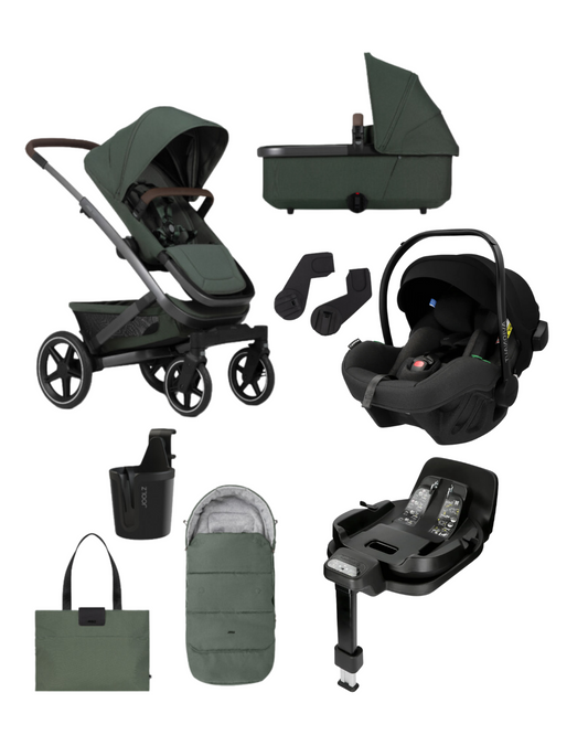 Joolz Geo³ Mono Pushchair Bundle with Avionaut Pixel Pro 2.0C & Orbit IQ Rotating Isofix Base
