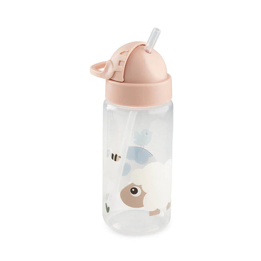 Done By Deer Straw Bottle - Tiny Farm - Powder - 350 ml