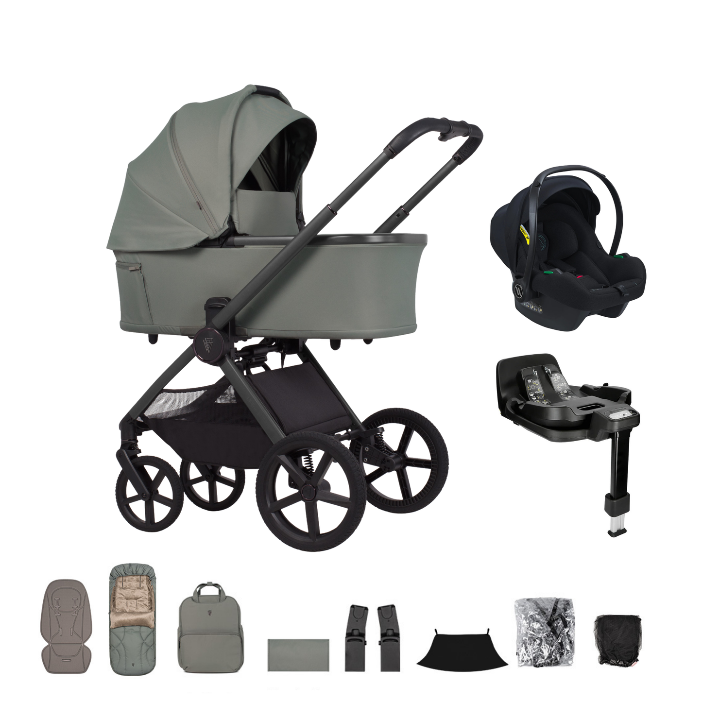 Venicci Upline 3 Pushchair with Avionaut Cosmo Smart Travel System