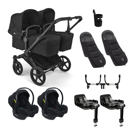 Bugaboo Donkey Twin Complete Bundle with Avionaut Cosmo Smart Travel System