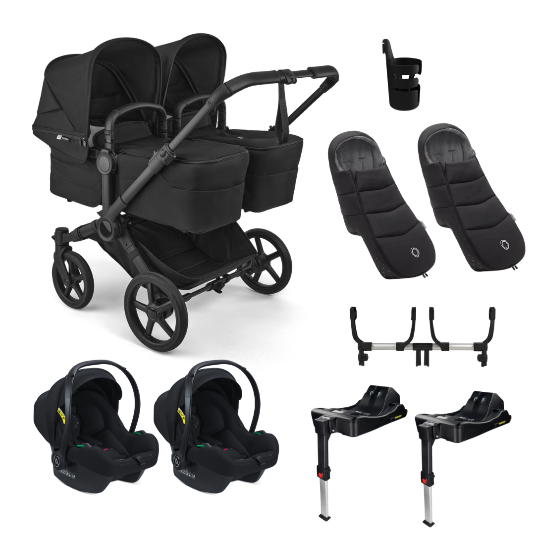 Bugaboo Donkey Twin Complete Bundle with Avionaut Cosmo Smart Travel System