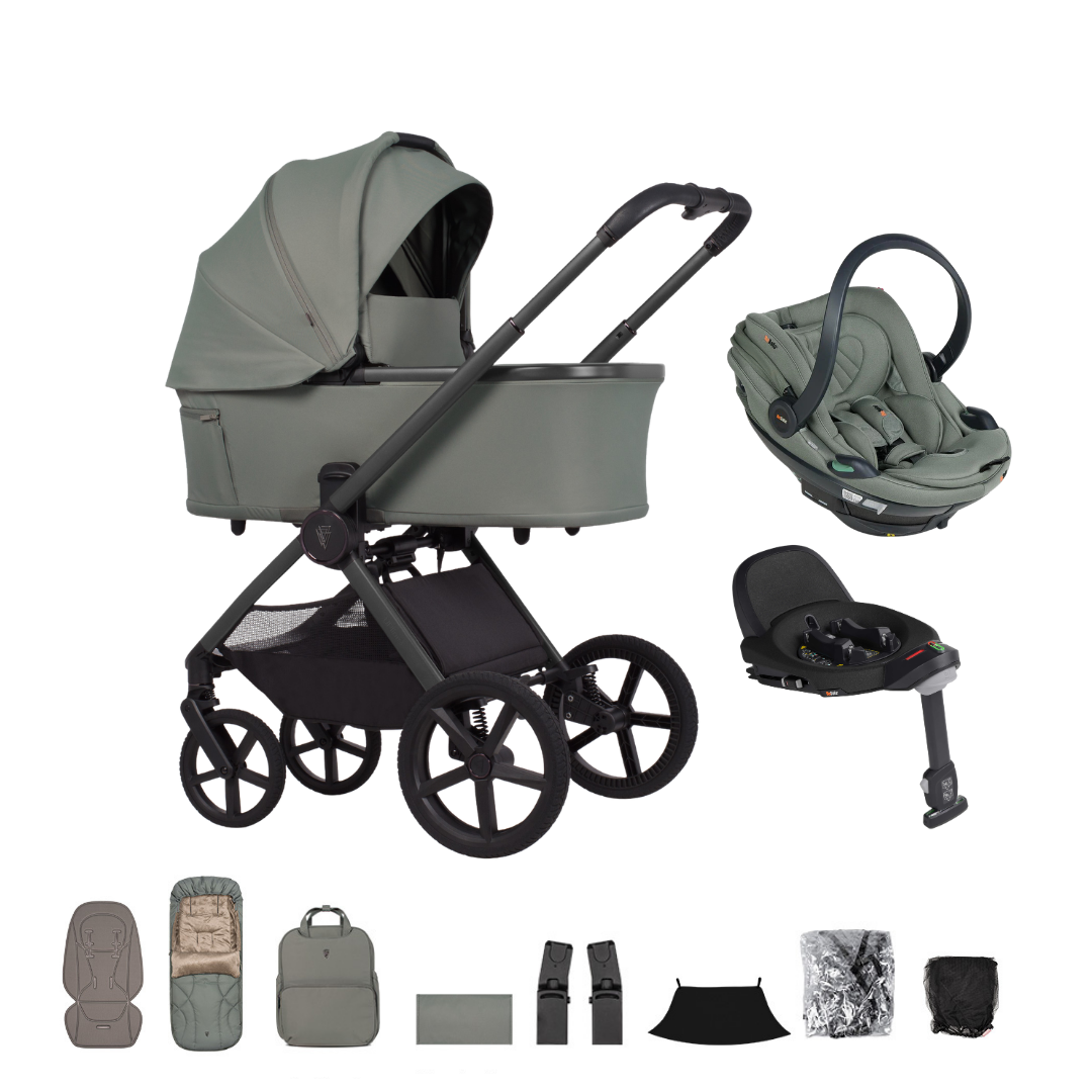 Venicci Upline 3 Pushchair with BeSafe Go Beyond 2 Travel System